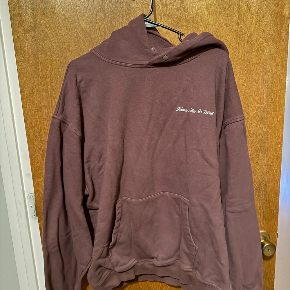 Darc Sport Chocolate Hoodie Relaxed Fit Cotton Blend
